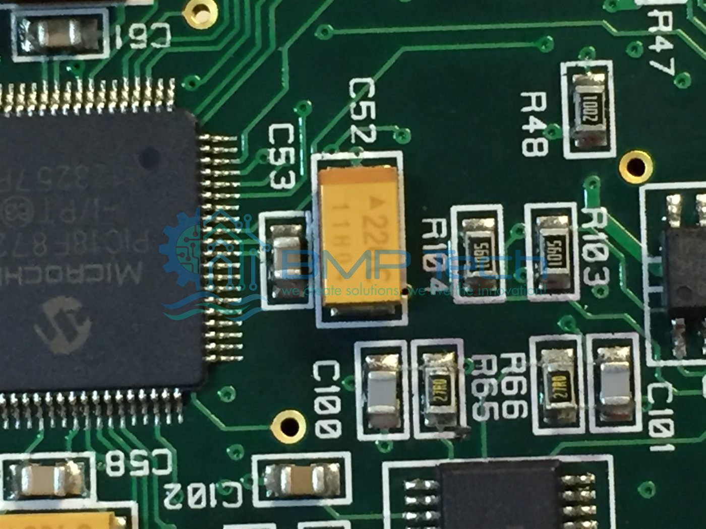 Reparo de placa eletrônica de câmera Kongsberg Full HD